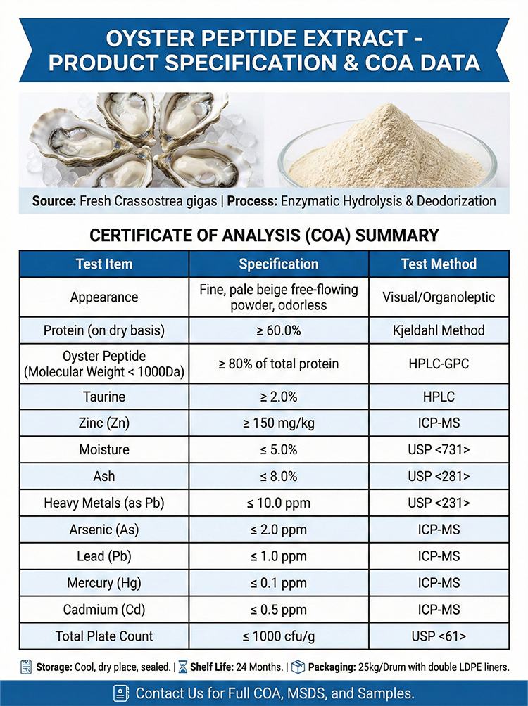 Oyster Extract Powder product detail image 7