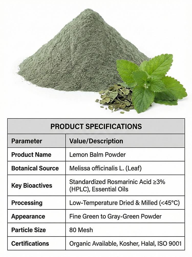 Lemon Balm Powder product detail image 7