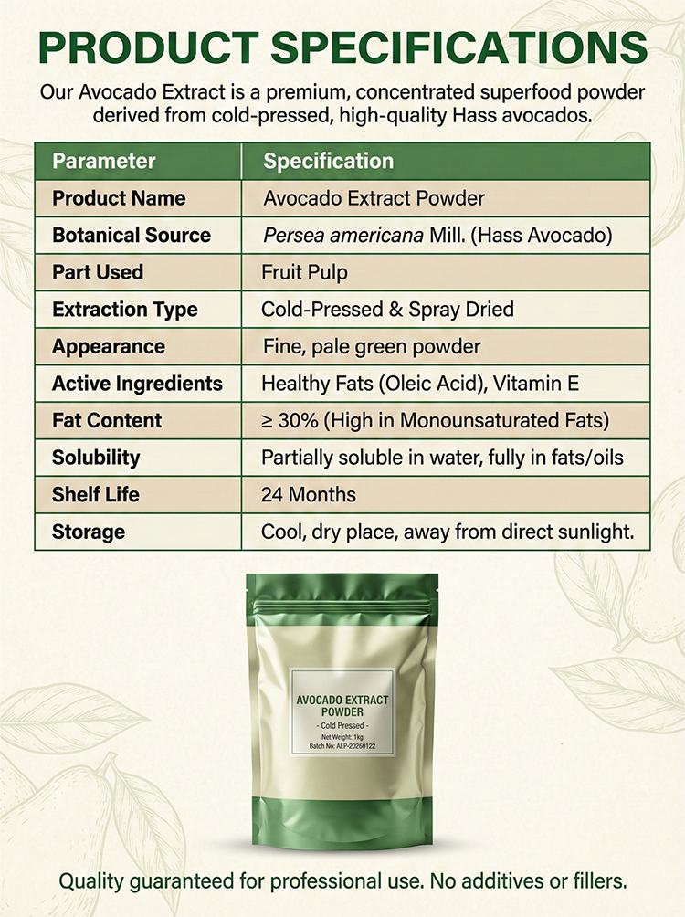Avocado Extract product detail image 7