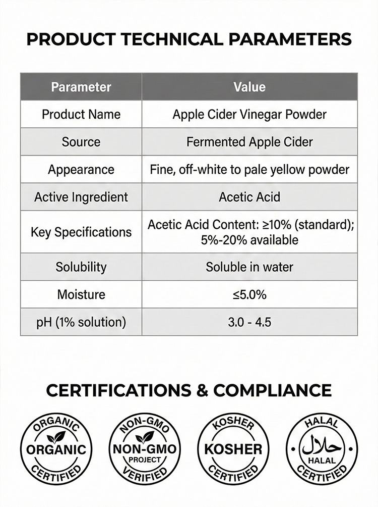 Apple Cider Vinegar Powder product detail image 7