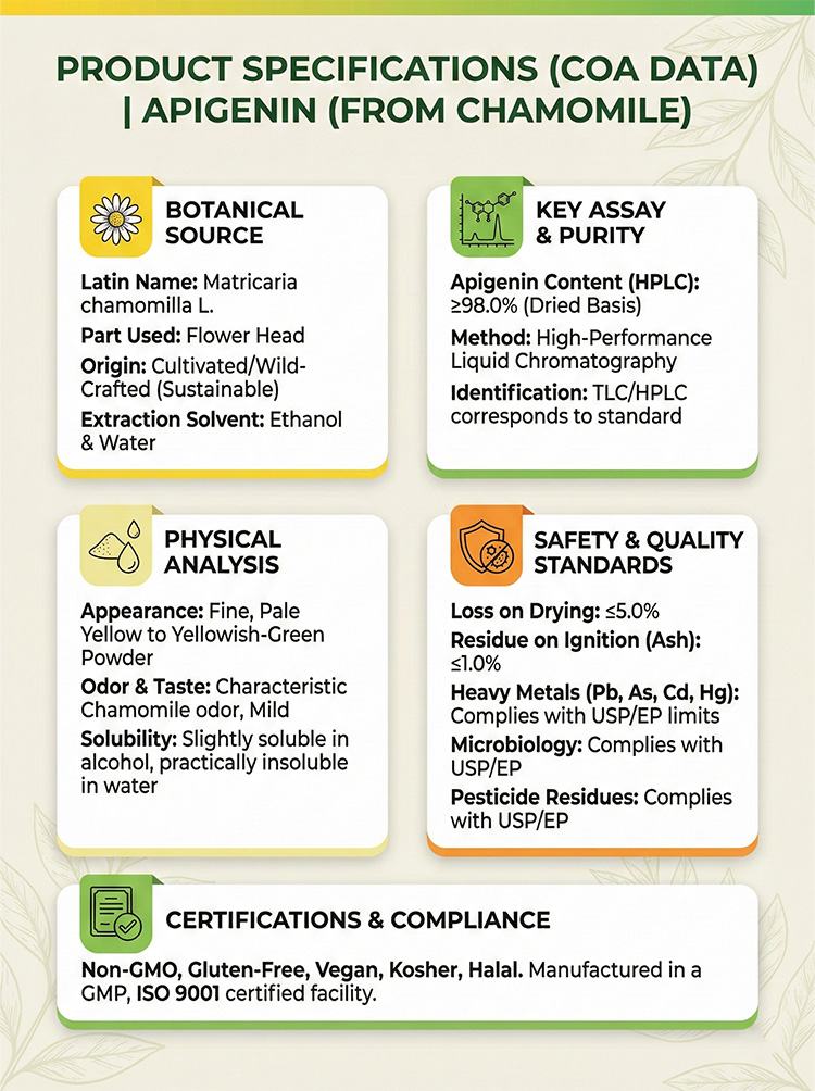 Apigenin Extract Powder product detail image 7