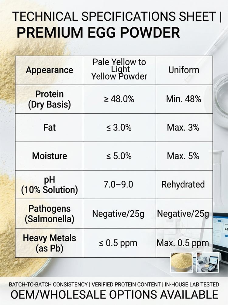 Whole Egg Powder product detail image 7