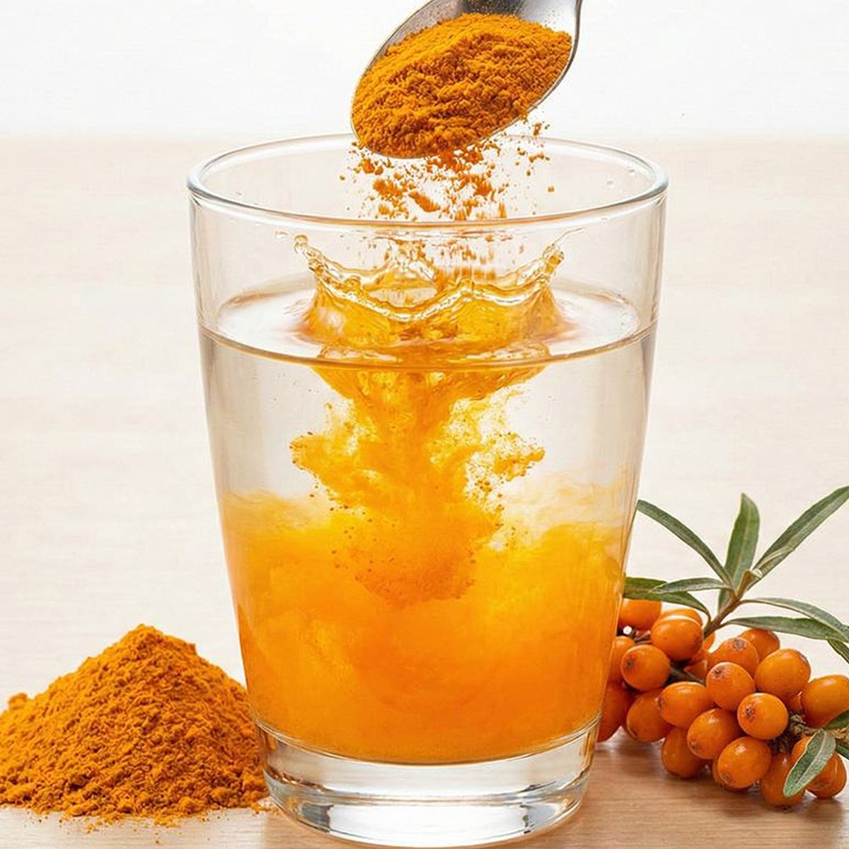 Sea Buckthorn Fruit Powder for Bulk Ingredient Sourcing product detail image 2
