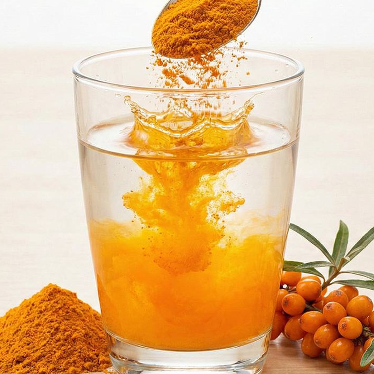 Sea Buckthorn Fruit Powder for Bulk Ingredient Sourcing product detail image 3