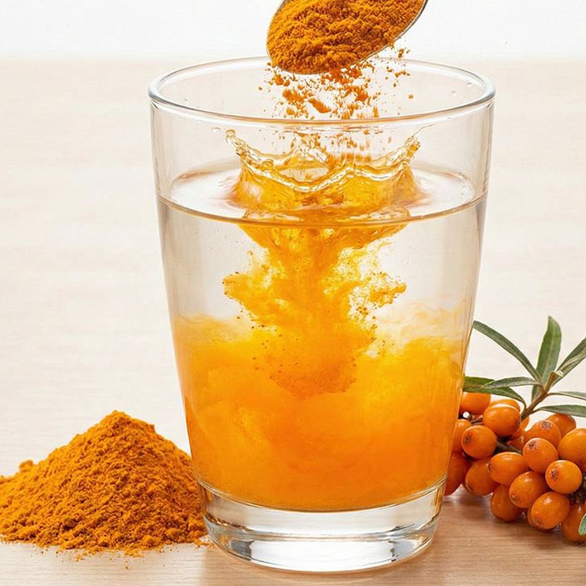Sea Buckthorn Fruit Powder for Bulk Ingredient Sourcing product detail image 4