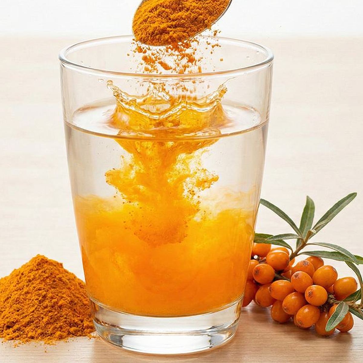 Sea Buckthorn Fruit Powder for Bulk Ingredient Sourcing product detail image 5