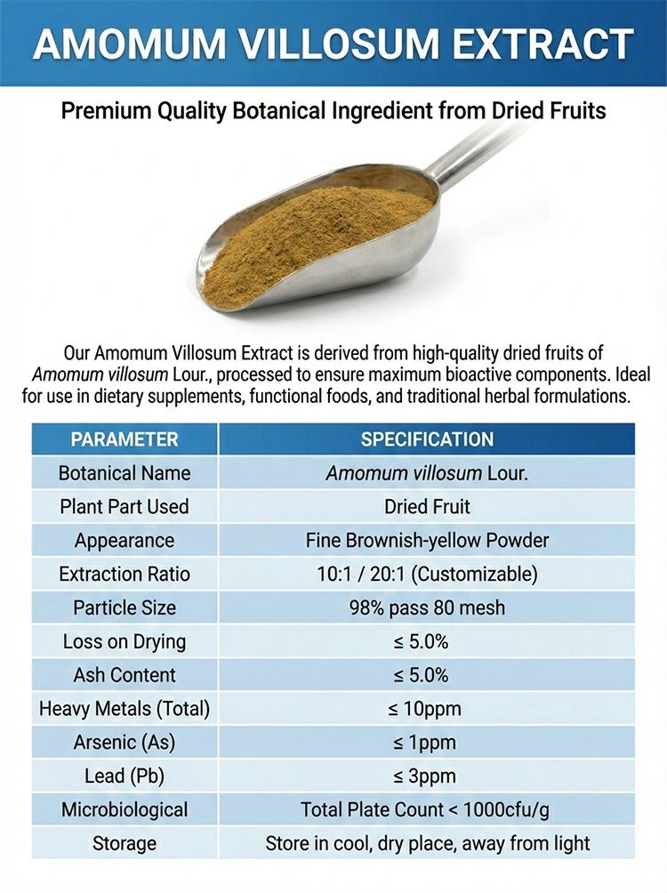 Villous Amomum Fruit Extract product detail image 6