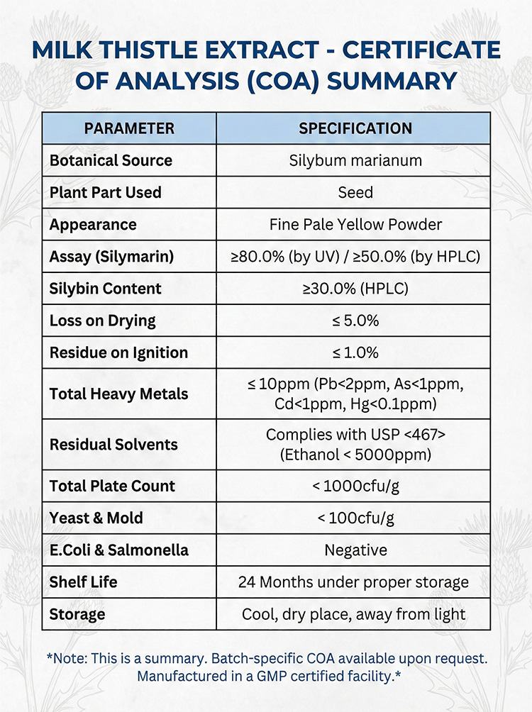 Milk Thistle Extract product detail image 7