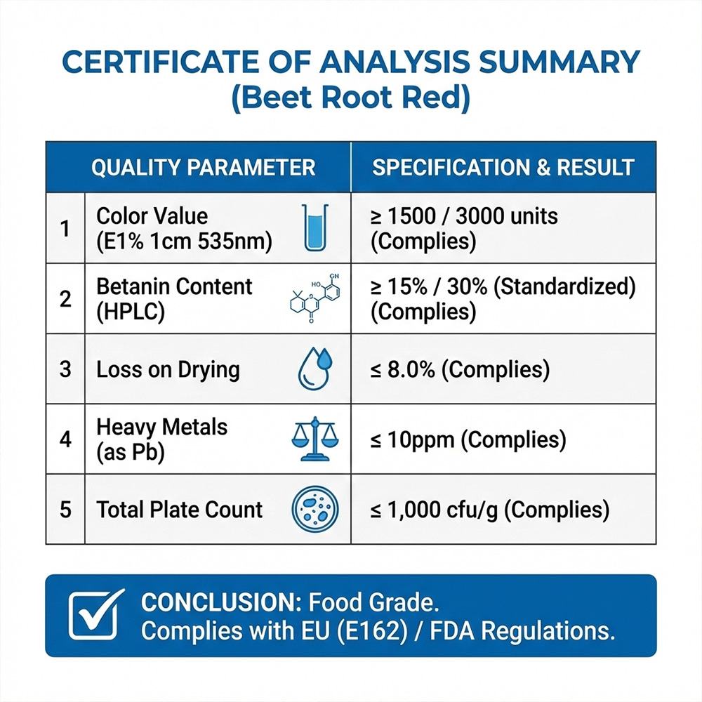 Betanin Extract Powder product detail image 6
