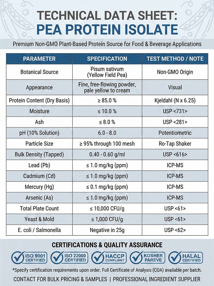 Pea Protein Powder product detail image 7
