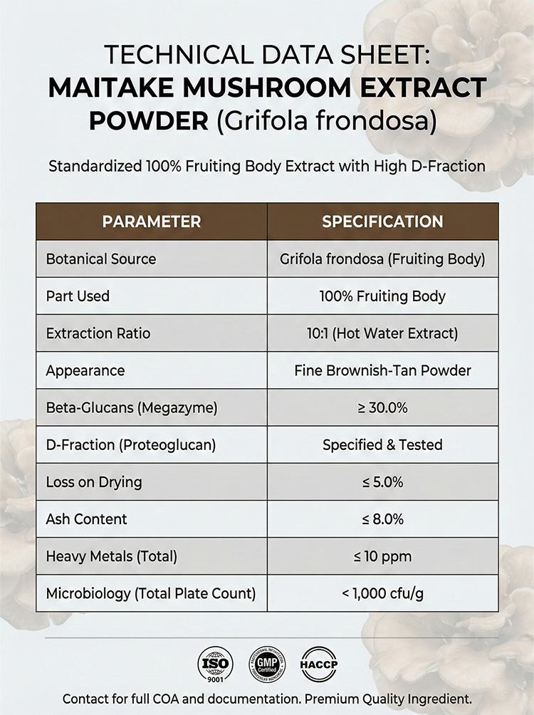 Maitake Mushroom Powder product detail image 7