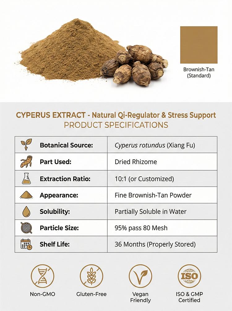 Cyperus Rotundus Root Extract product detail image 7