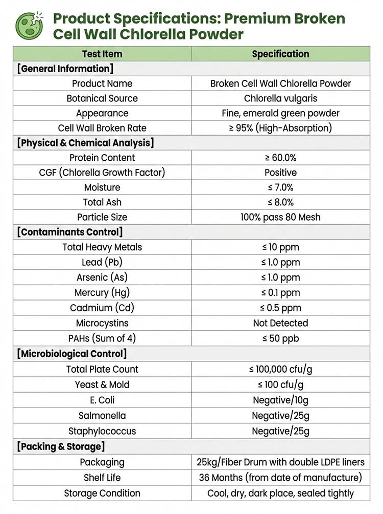 Chlorella Powder product detail image 8