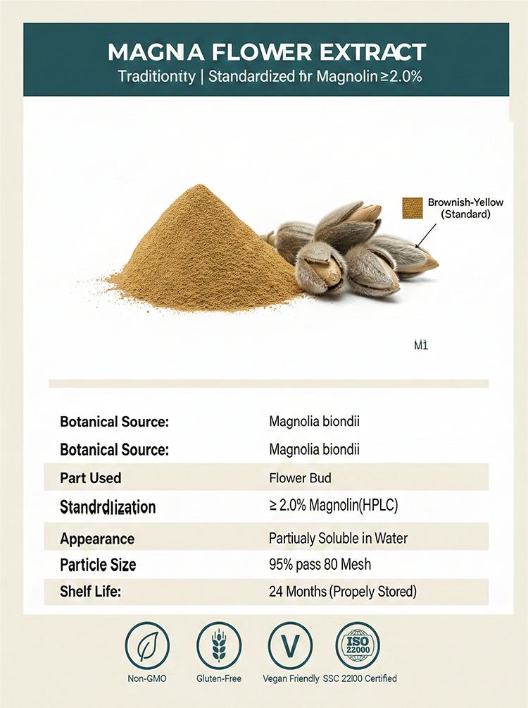 Magnolia Flower Bud Extract product detail image 7
