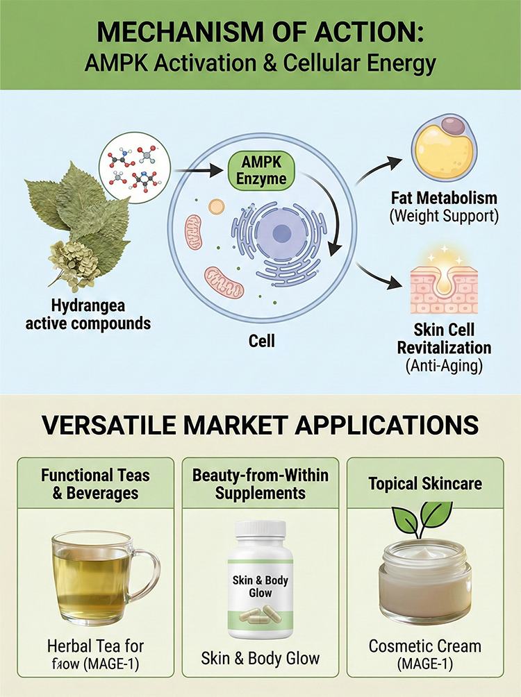 Hydrangea Serrata Leaf Extract product detail image 8