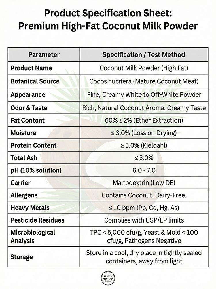 Coconut Milk Powder product detail image 7