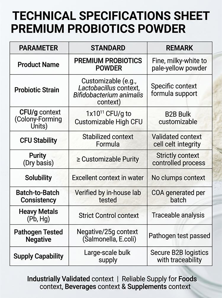 Probiotics Extract Powder product detail image 7