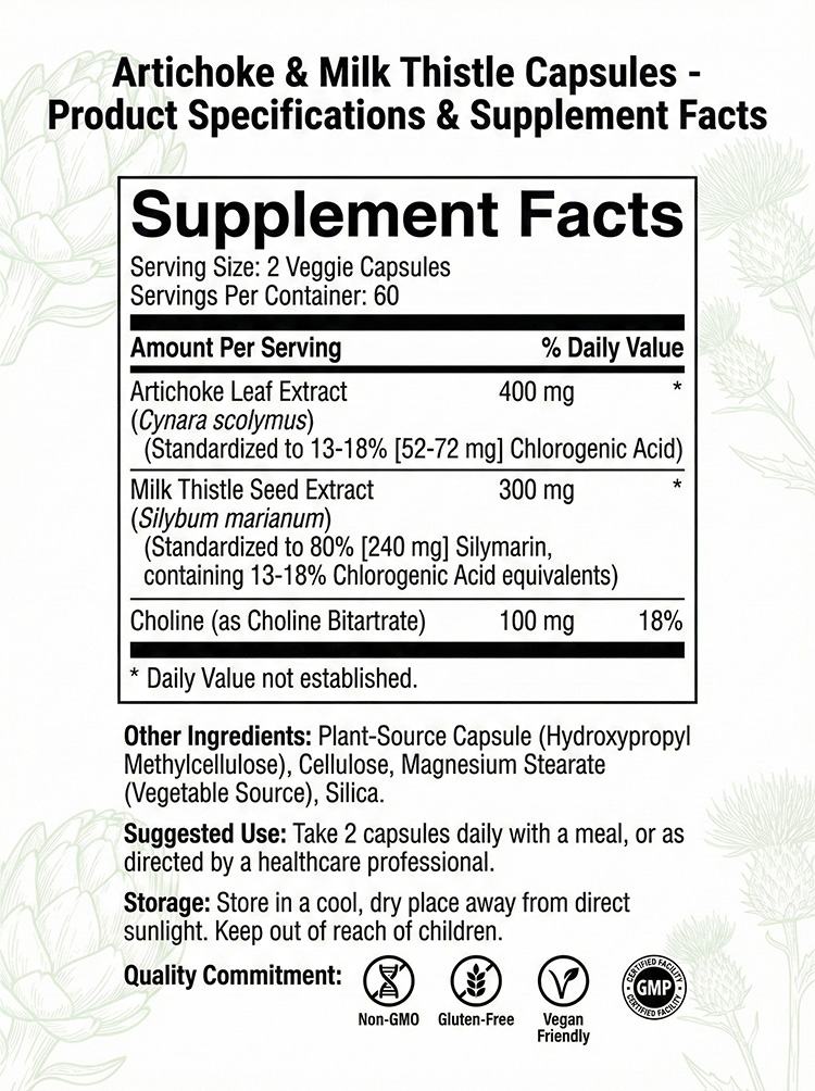 Artichoke Botanical Formula product detail image 7