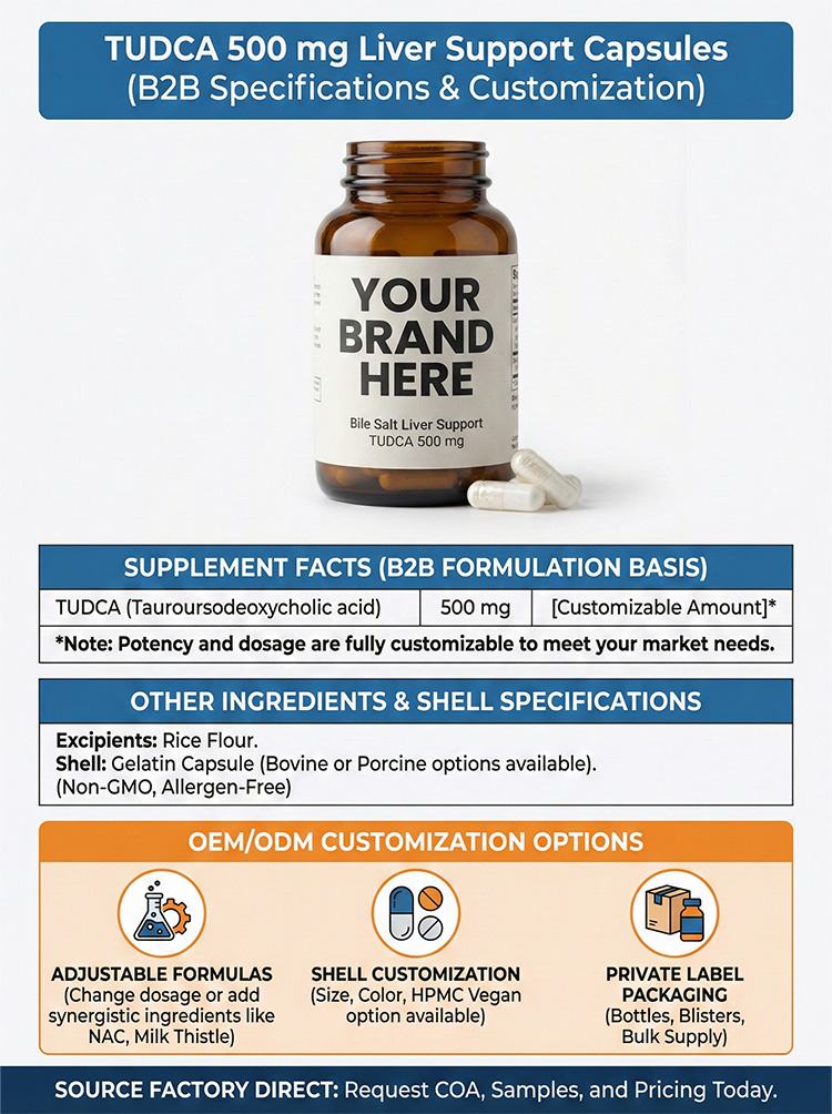 Bile salt liver support supplement product detail image 7