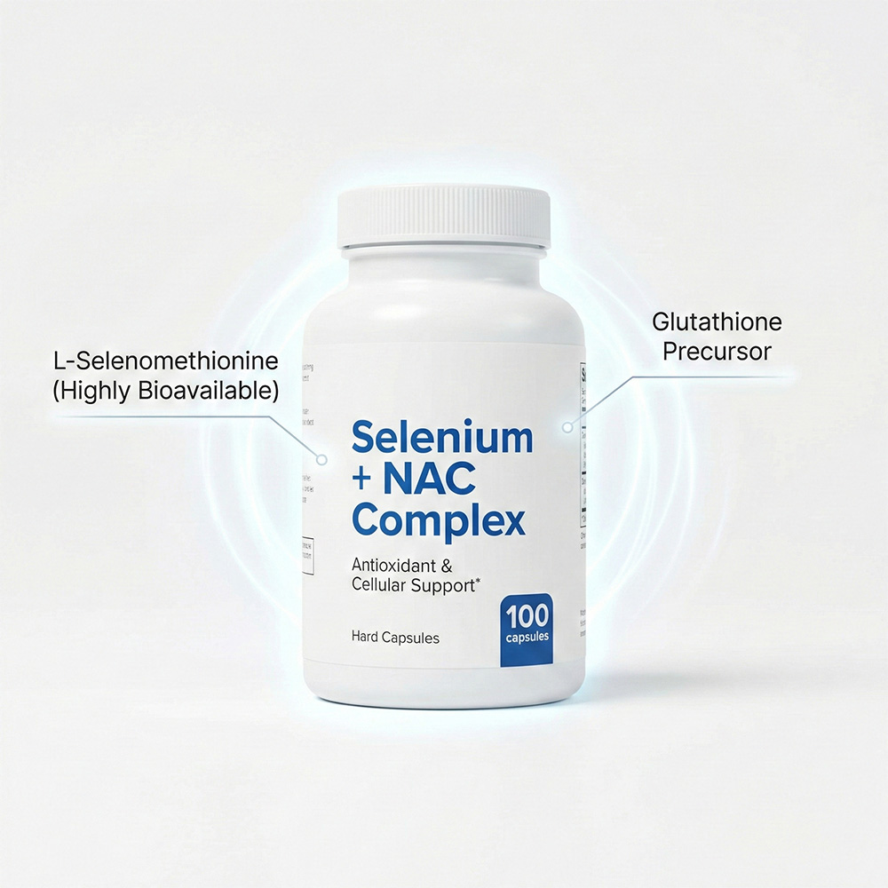 Contains selenium NAC