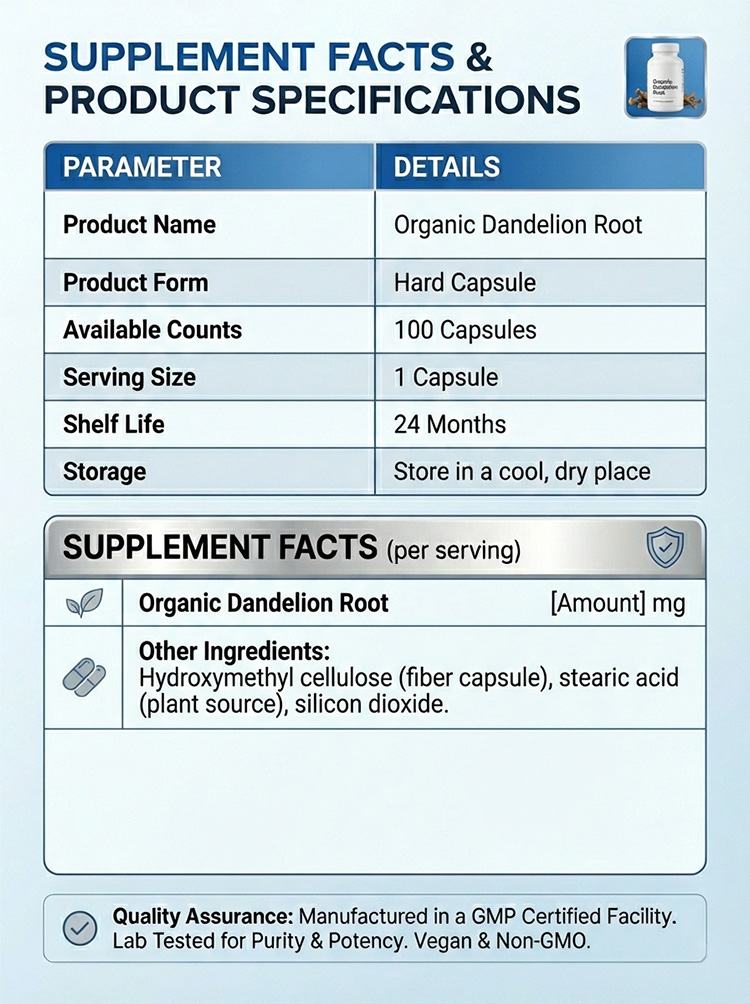 Dandelion root product detail image 7