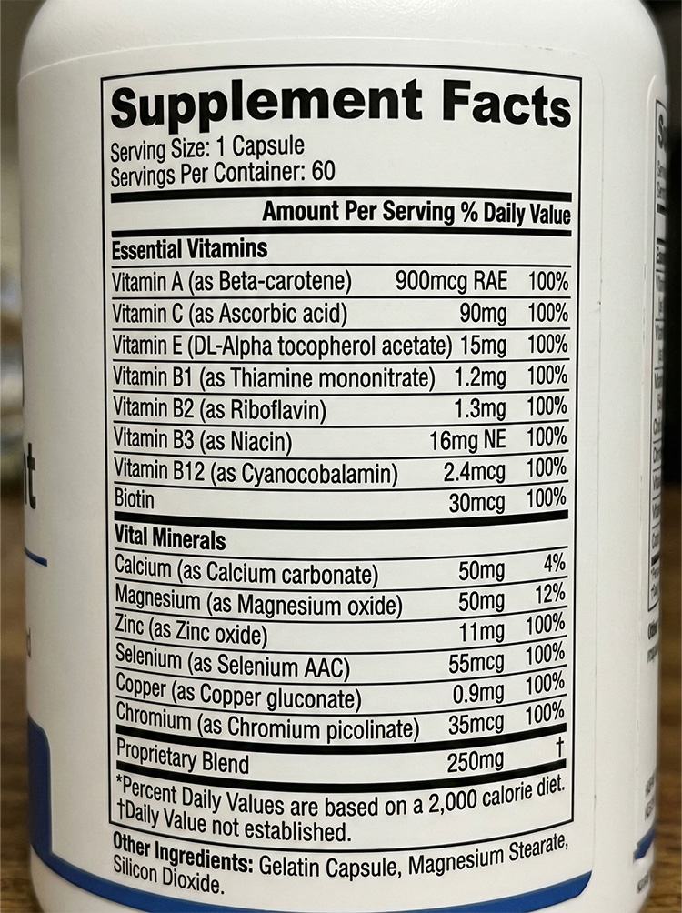 Eye health compound supplement product detail image 7