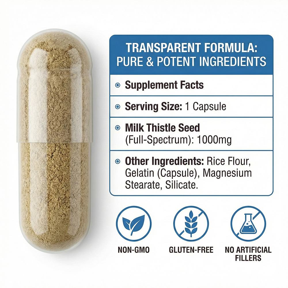 Full-spectrum milk thistle product detail image 5