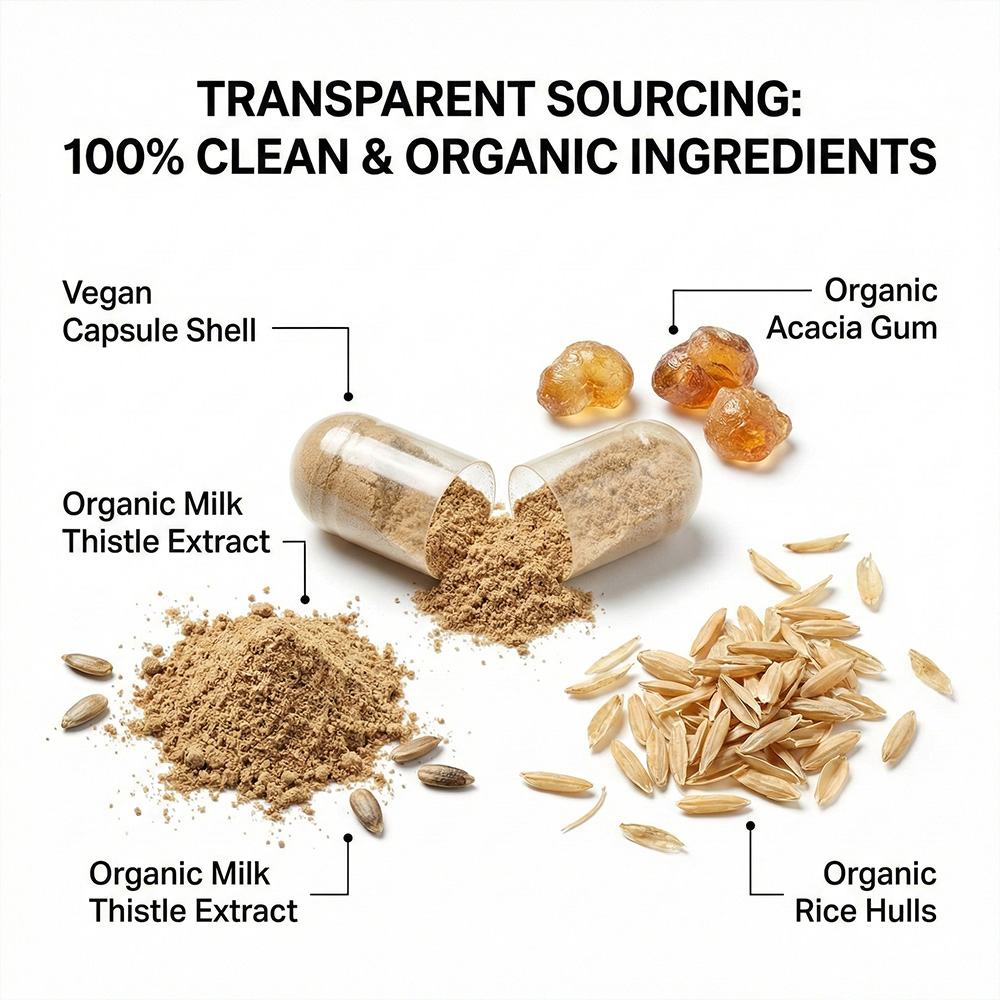 Gaia Herbs milk thistle product detail image 3