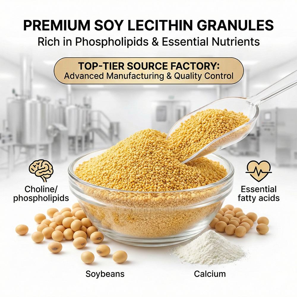 Lecithin granules