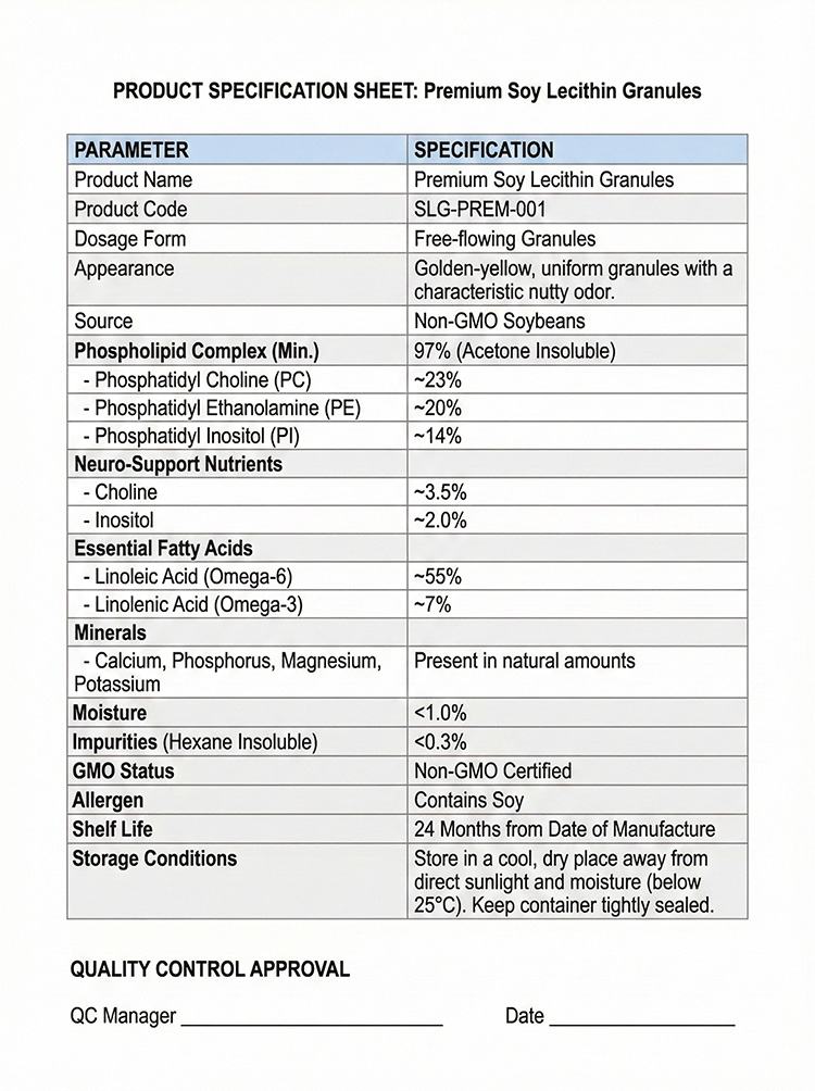 Lecithin granules product detail image 7
