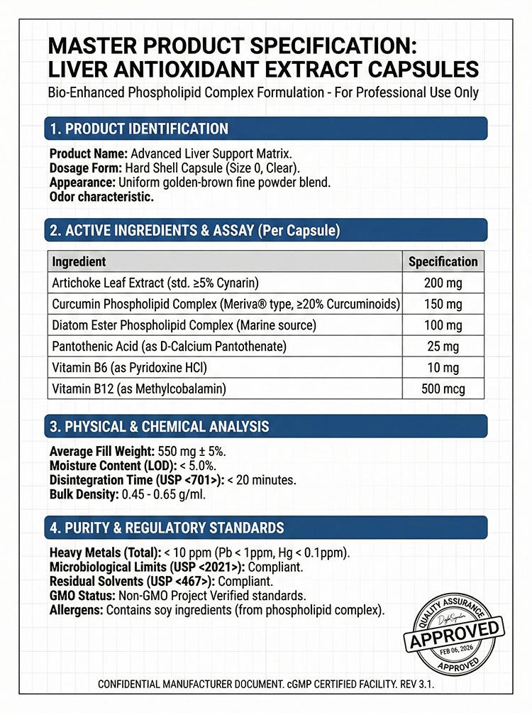 Liver antioxidant extract product detail image 7