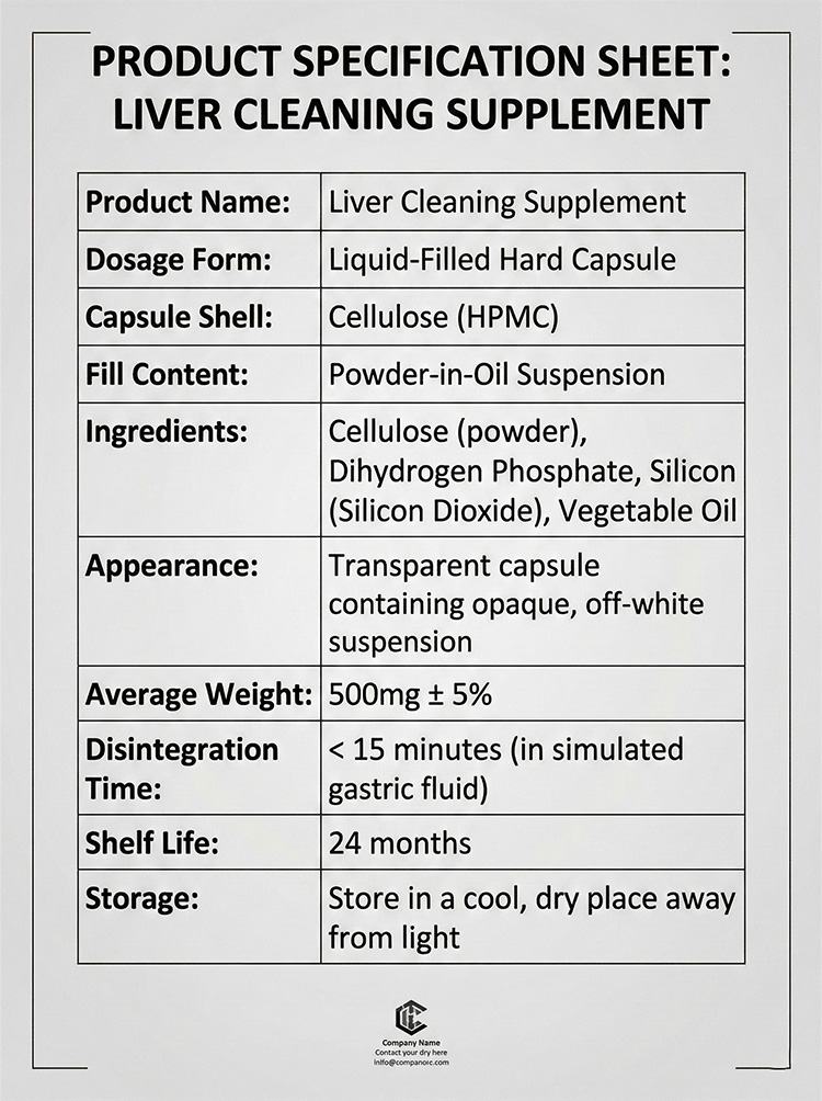 Liver cleaning supplement product detail image 7