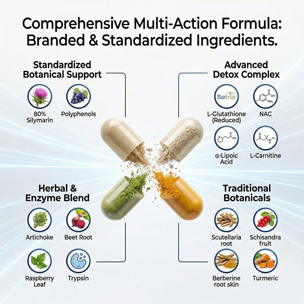 Liver Helps Vegetarian Capsules product detail image 2