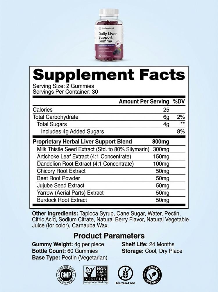 Liver support supplements product detail image 7