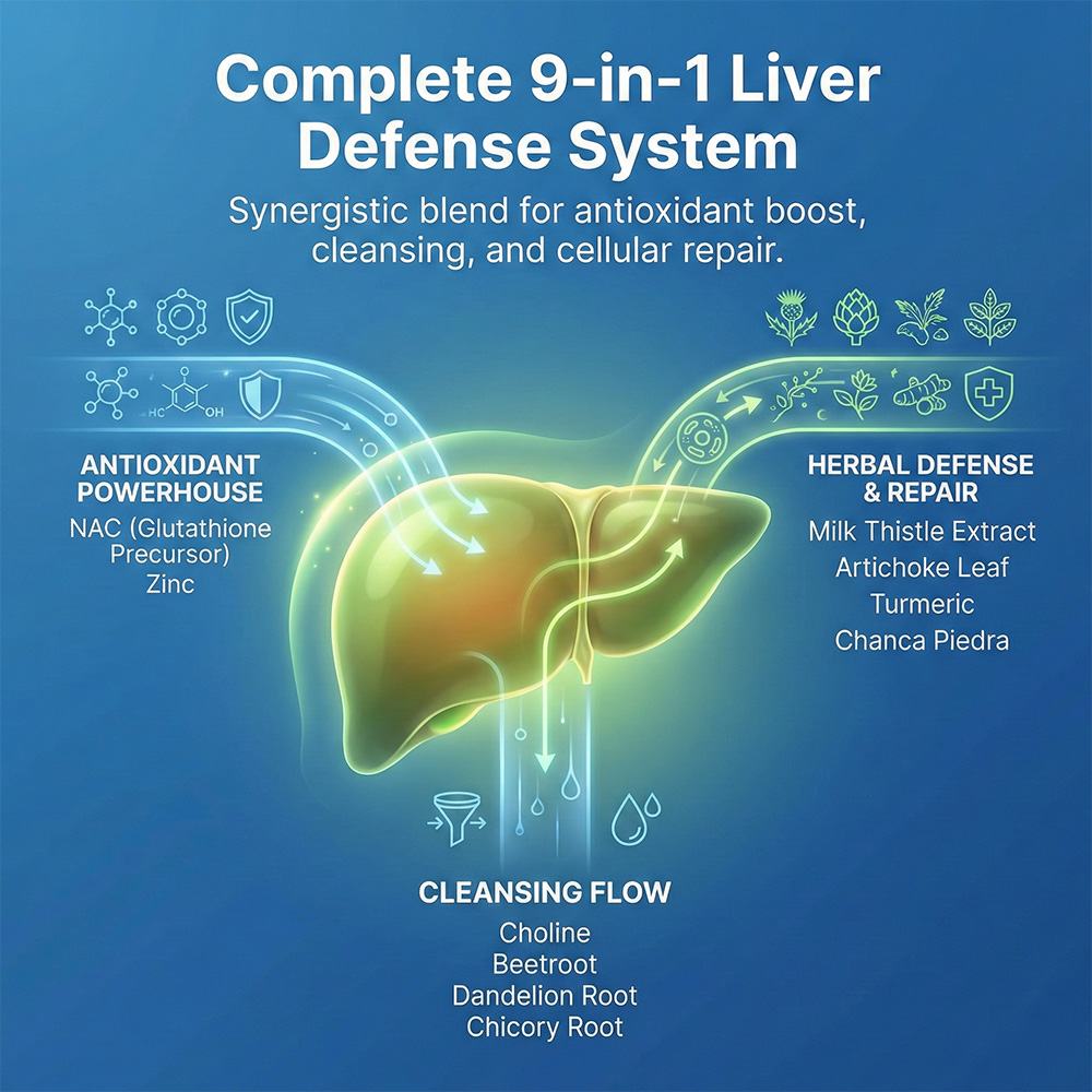 Liver-supported NAC supplement contains thistle product detail image 2