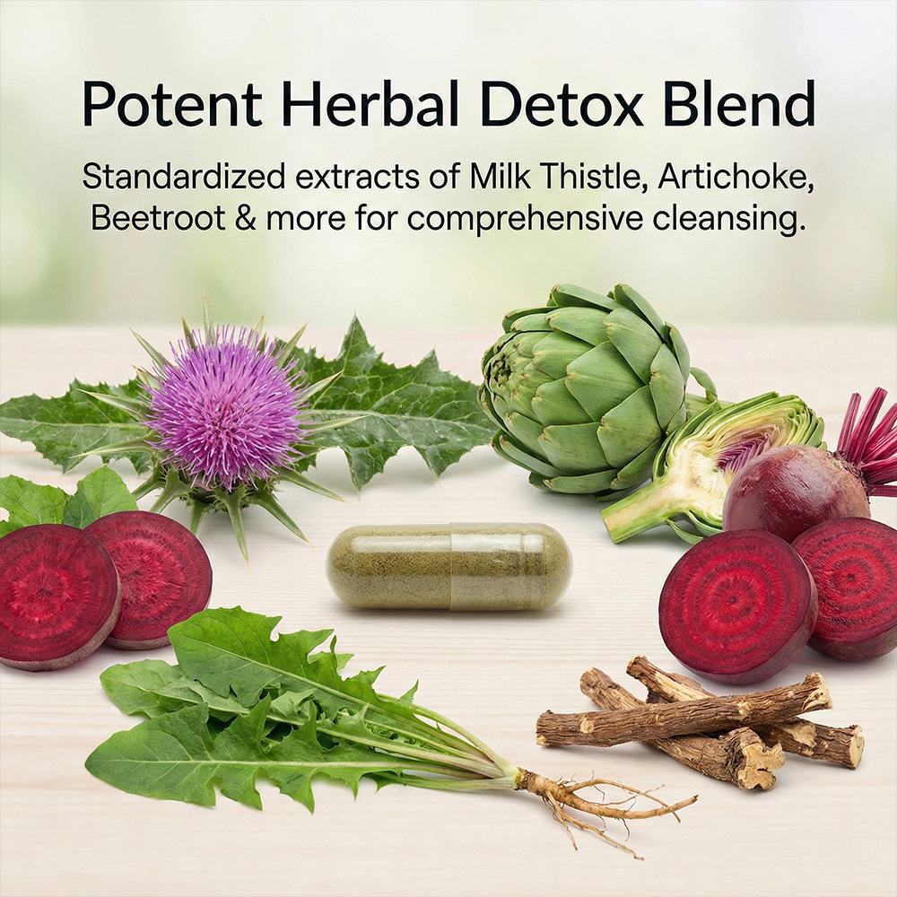 Liver-supported NAC supplement contains thistle product detail image 4