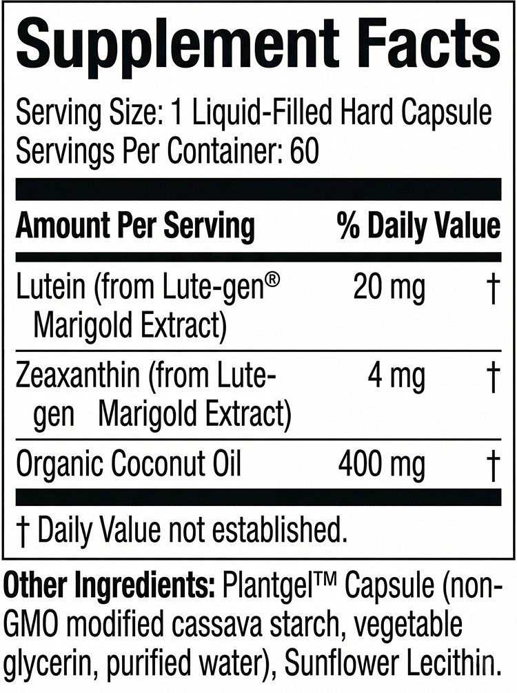 Lutein + zeaxanthin product detail image 7