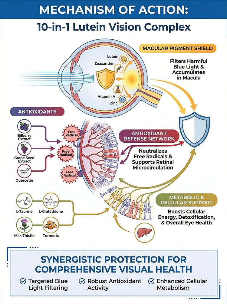 Lutein eye and vision complex product detail image 8