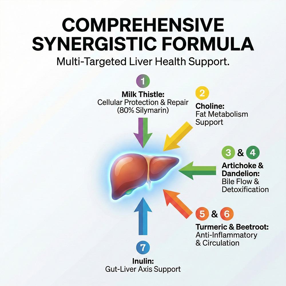 Milk thistle supplement product detail image 2