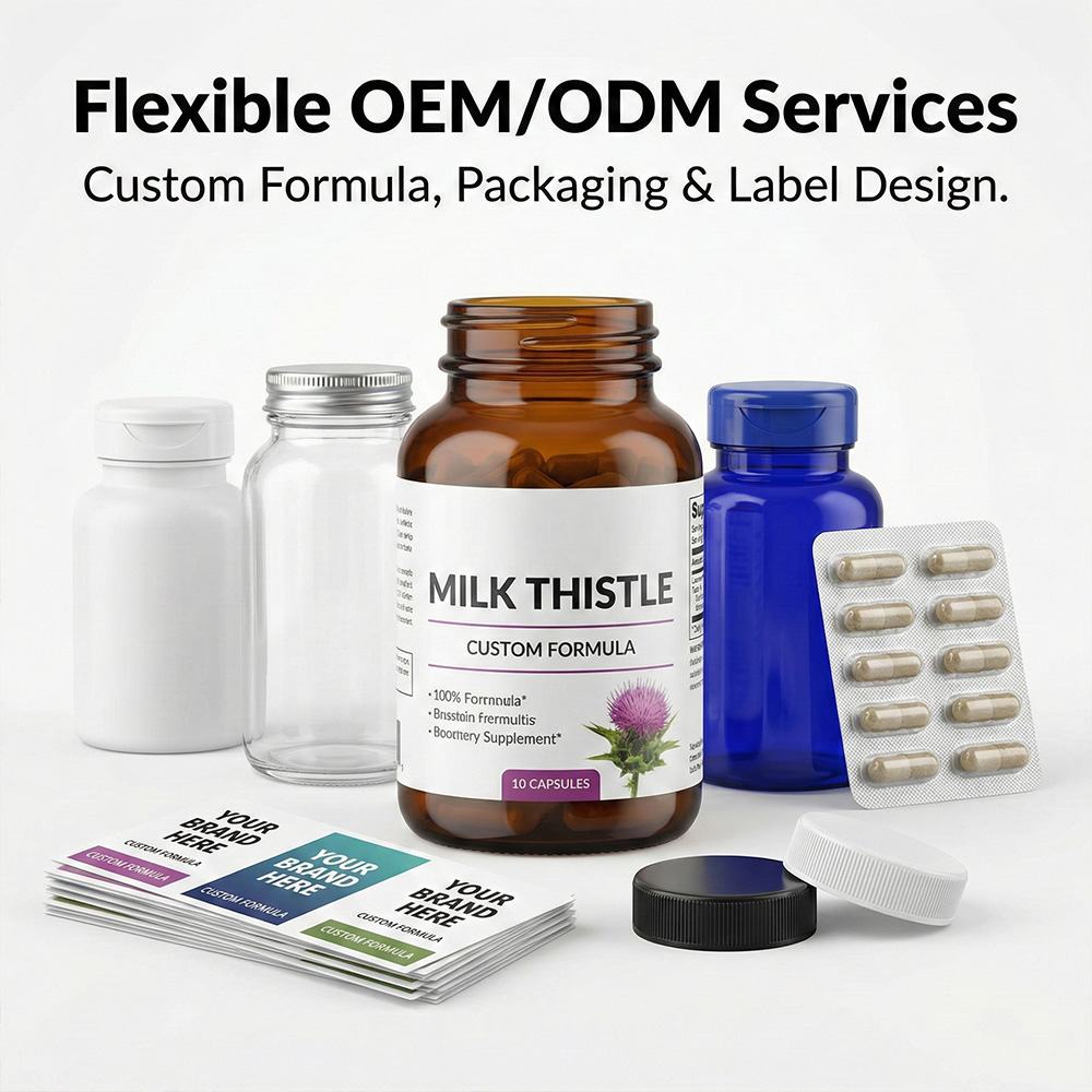 Milk thistle supplement product detail image 5