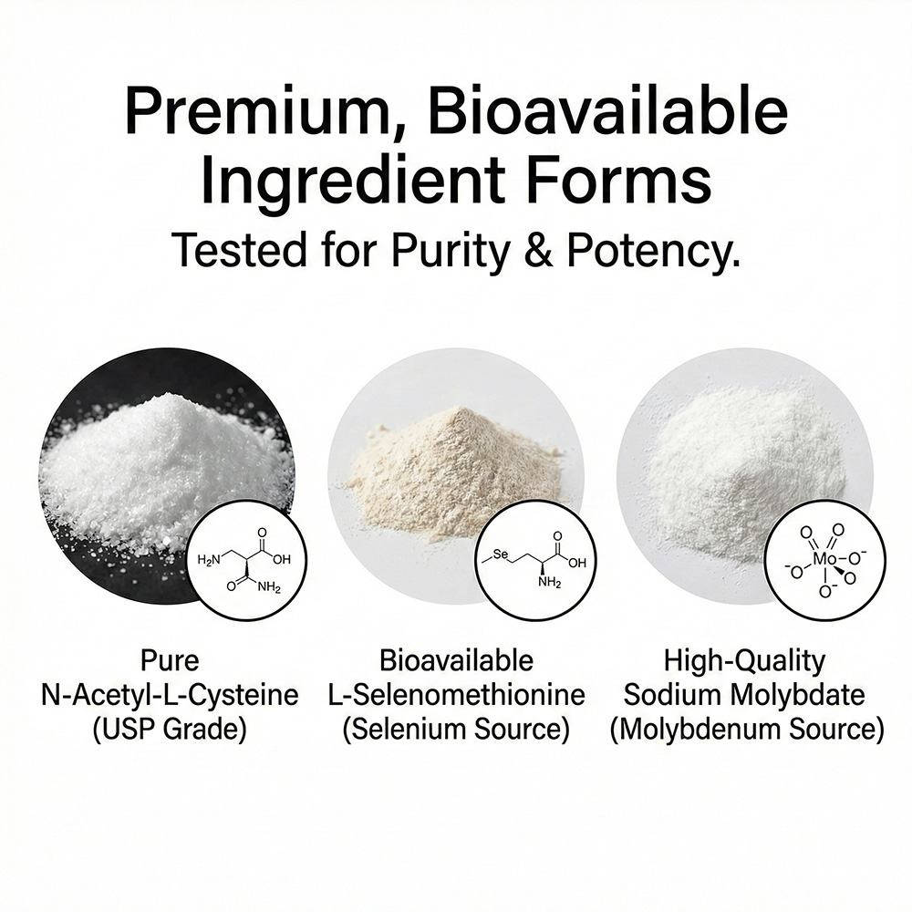 N-acetyl-L-cysteine Botanical Formula product detail image 3