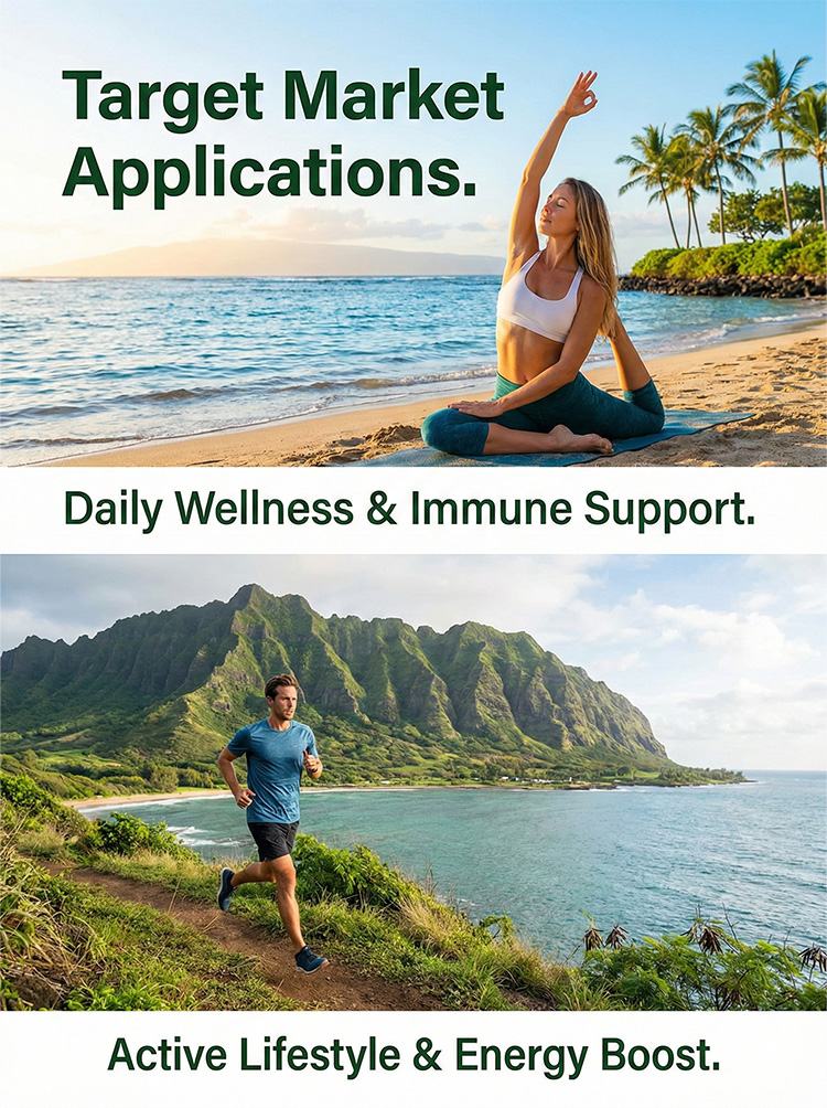 Natural Hawaiian spirulina tablets product detail image 8