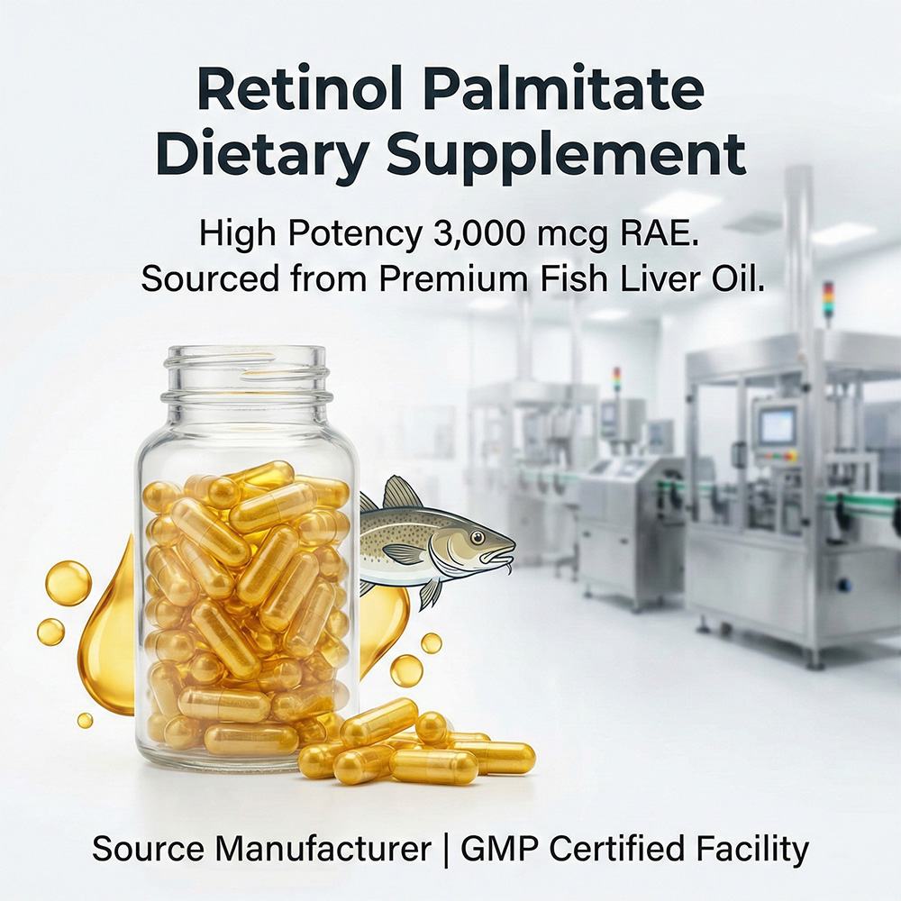 Retinol palmitate dietary supplement