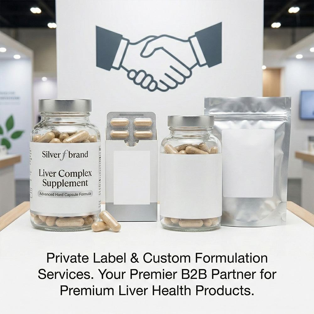 Silver f� brand liver complex supplement product detail image 5