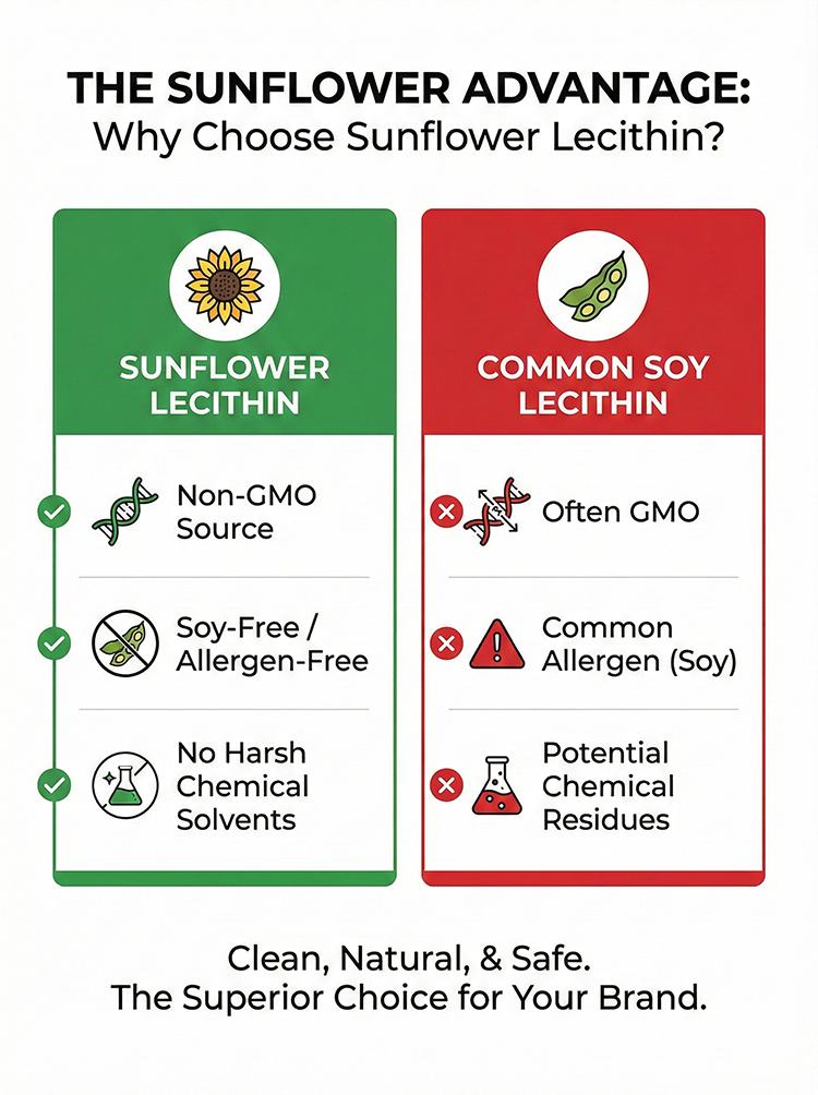 Sunflower lecithin product detail image 8