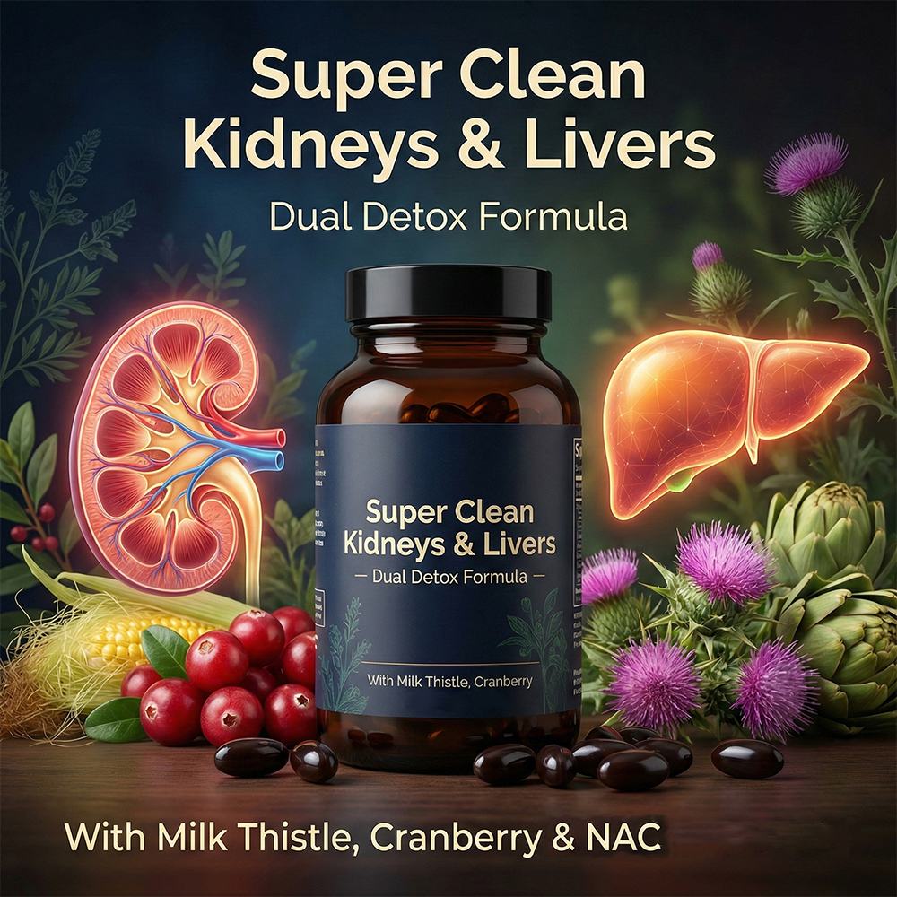 Super clean kidneys and livers