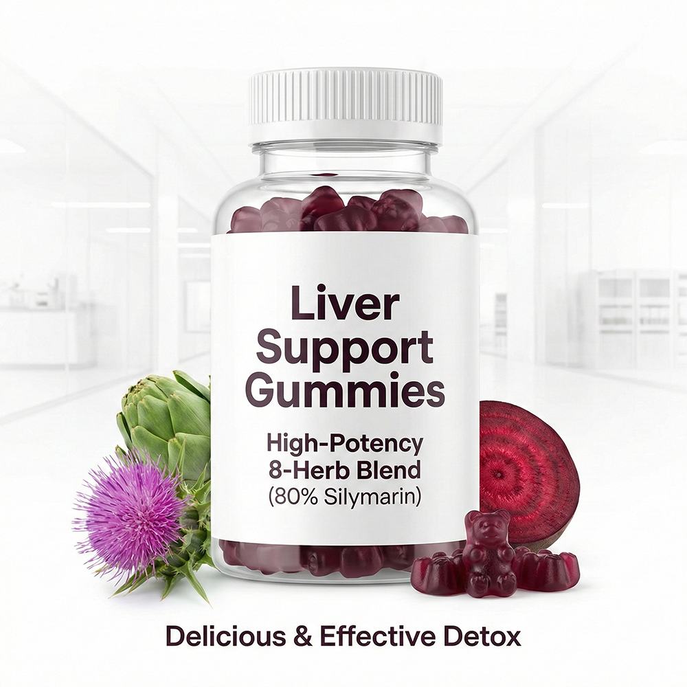 The liver supports gummy candy