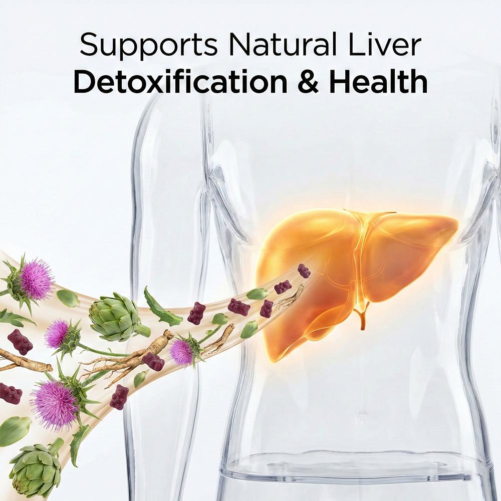 The liver supports gummy candy product detail image 3