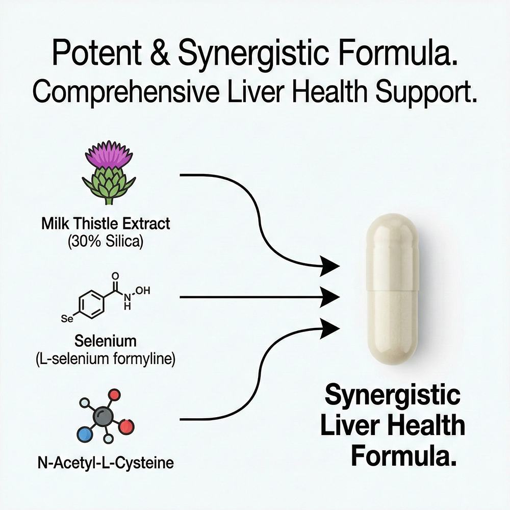 Milk Thistle NAC Botanical Formula product detail image 2