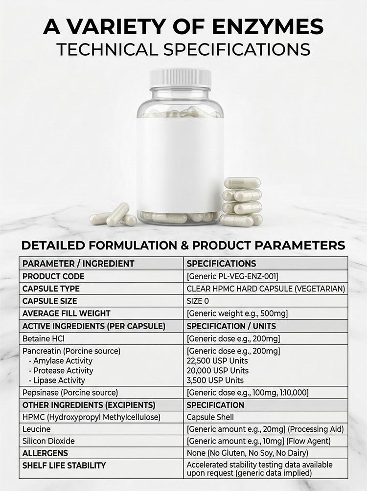 A variety of enzymes product detail image 7